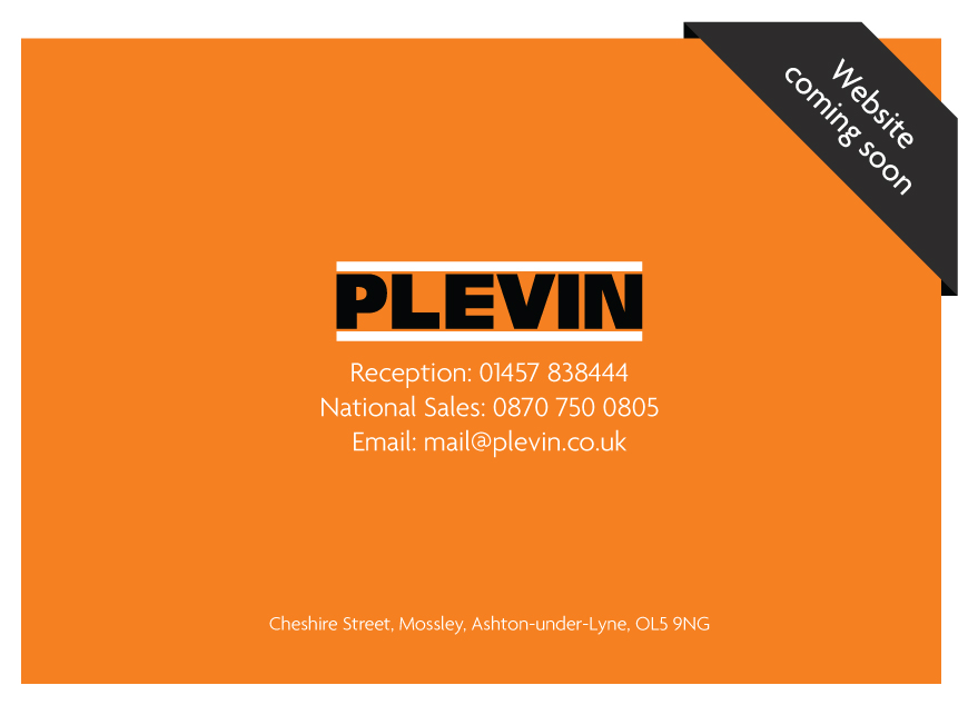 Website coming soon. Click to email mail@plevin.co.uk